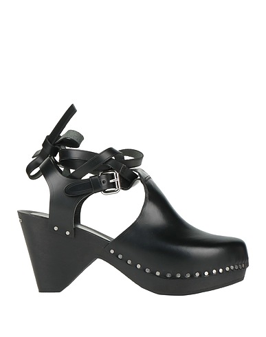 ISABEL MARANT Mules and clogs Black 100% Calfskin