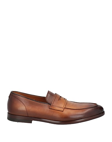 DOUCAL'S Loafers Camel Leather