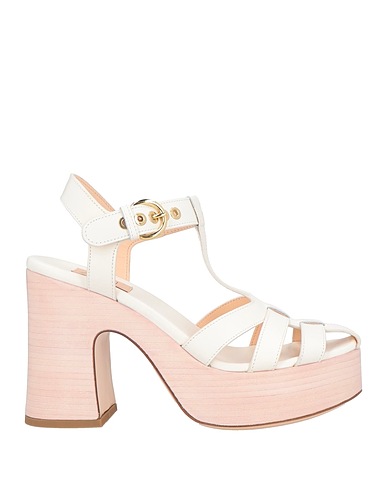 AGL Sandals Off white Leather