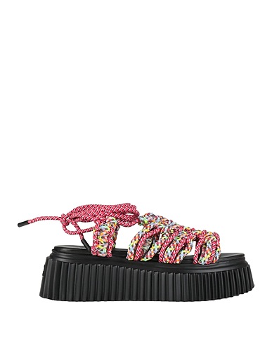 AGL Sandalen Koralle Gewebefasern