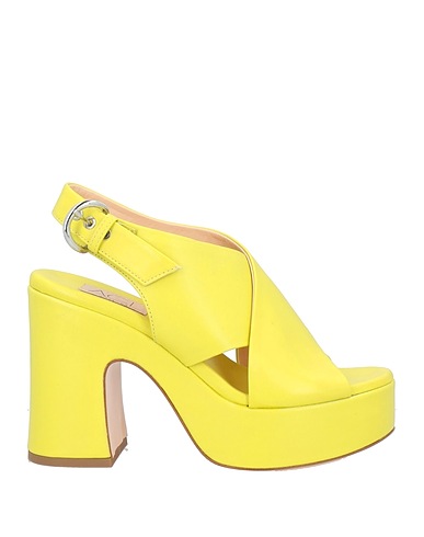 AGL Sandalen Limettengrün Leder