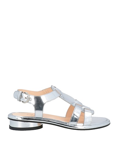 AGL Sandals Silver Leather