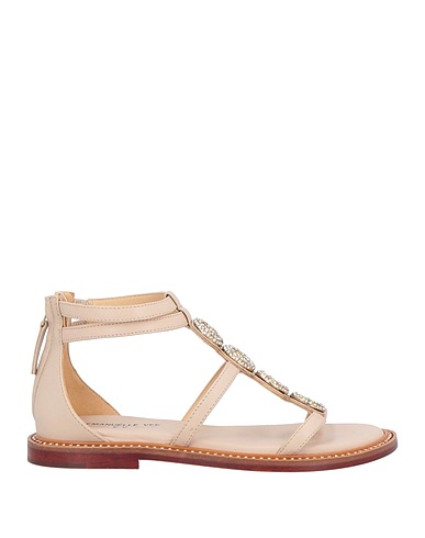 EMANUÉLLE VEE Sandals Taupe Leather