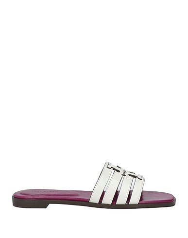 TORY BURCH Sandals White Leather