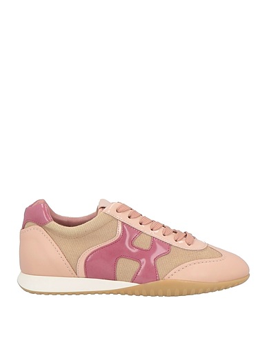 HOGAN Sneakers Cipria Pelle, Fibre tessili