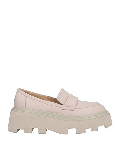 ELENA IACHI Loafers Light grey Leather