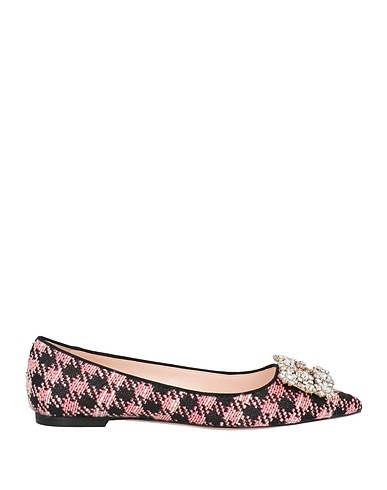 ROGER VIVIER Ballet flats Black Textile fibres