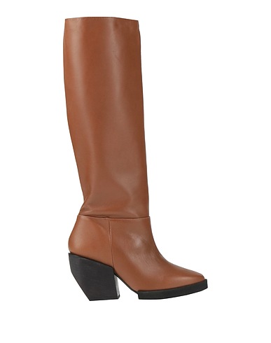 PALOMA BARCELÓ Boots Camel Leather