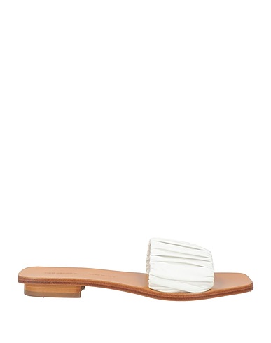 LIVIANA CONTI Sandals White Leather