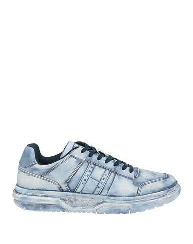 TOMMY JEANS Sneakers Midnight blue 96% Leather, 4% Polyester