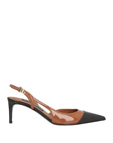DOLCE&GABBANA Court Dark brown 100% Calfskin