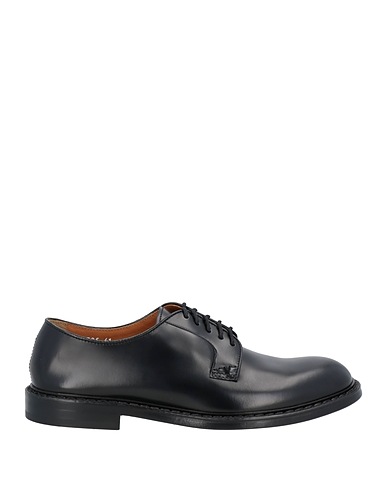 DOUCAL'S Laced shoes Black Leather