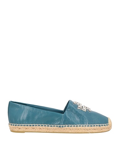 TORY BURCH 에스파드류 딥 틸 가죽