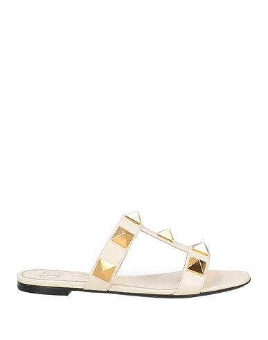 VALENTINO GARAVANI Sandals Ivory Leather