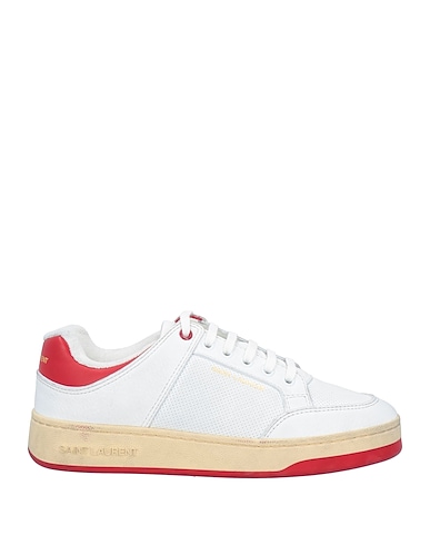 SAINT LAURENT Sneakers White Leather