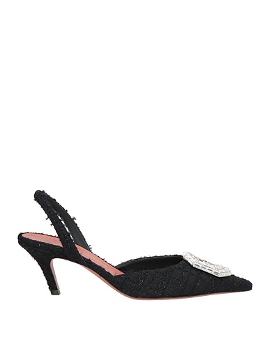 AMINA MUADDI Court Black Textile fibres