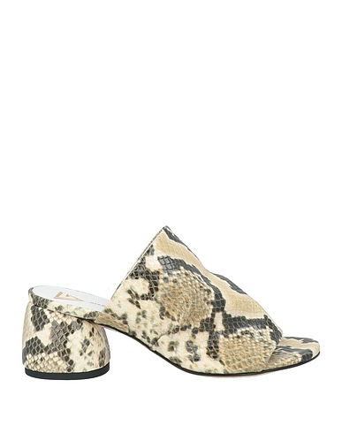 GIAMPAOLO VIOZZI Sandals Beige Leather