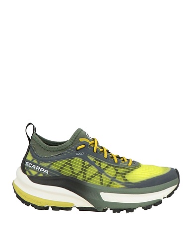 SCARPA Sneakers Verde Fibre tessili, Gomma