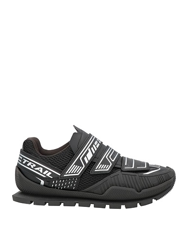 DIESEL Sneakers Black Textile fibres
