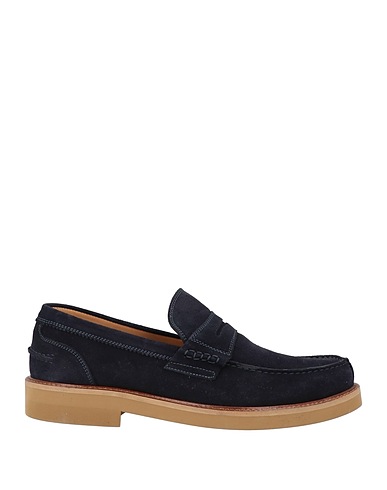 ANTICA CUOIERIA Loafers Midnight blue Leather