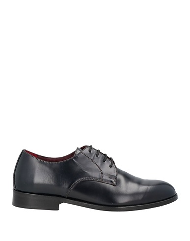 ANTICA CUOIERIA Laced shoes Midnight blue Leather