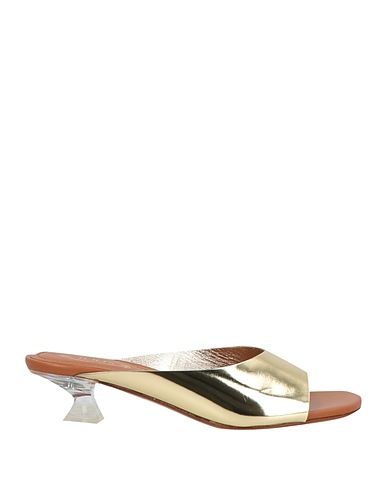 TOD'S Sandals Platinum Leather