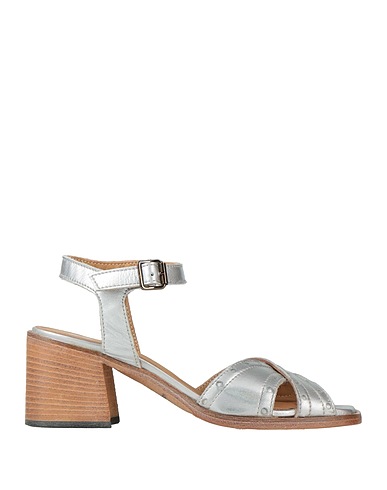 MOMA Sandals Silver Leather