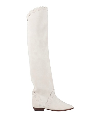 ISABEL MARANT Boots White 100% Calfskin
