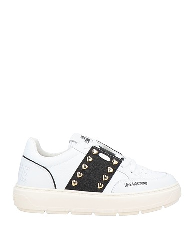LOVE MOSCHINO Sneakers Bianco Pelle