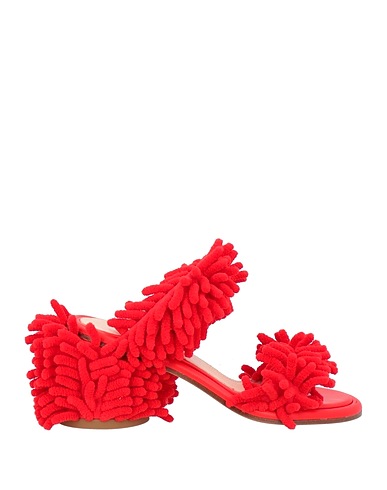 AGL Sandals Red Textile fibers