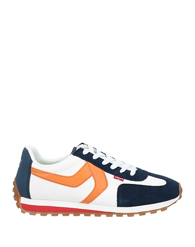 LEVI'S Sneakers Midnight blue Leather, Textile fibres