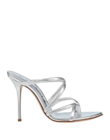CASADEI Infradito Argento Pelle