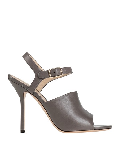 GIORGIO ARMANI Sandals Taupe Leather