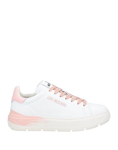 LOVE MOSCHINO Sneakers White Calfskin