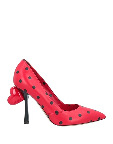 MOSCHINO Court Red Leather