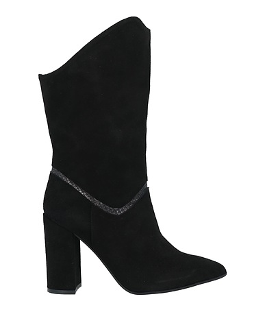 MARTINA Stiefelette Schwarz Leder