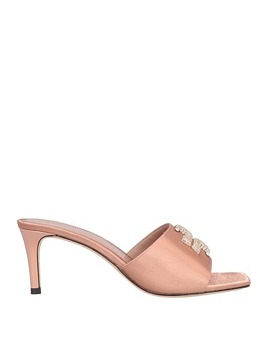 TORY BURCH Sandals Antique rose Textile fibres