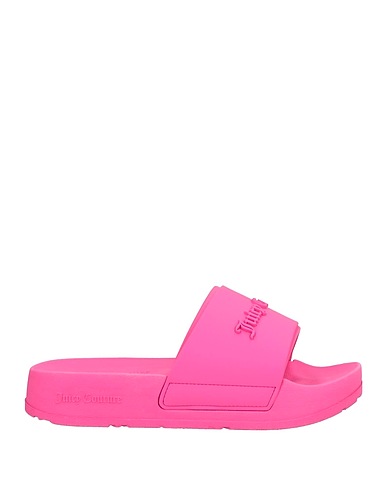 JUICY COUTURE Sandals Magenta Rubber
