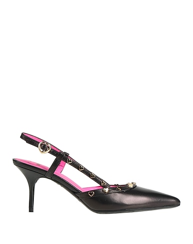 LOVE MOSCHINO Court Black Textile fibres