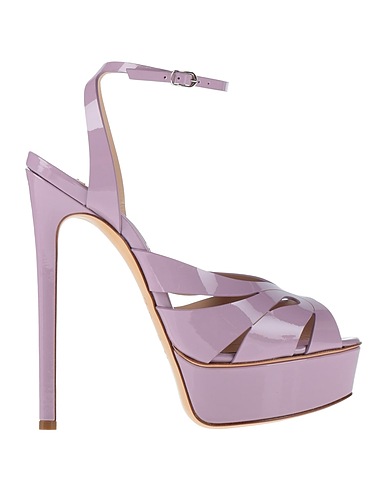 CASADEI Sandals Lilac Leather