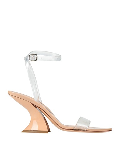 CASADEI Sandals Transparent PVC - Polyvinyl chloride