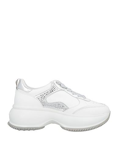 HOGAN Sneakers Weiß Leder