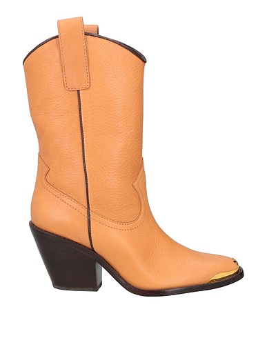 TORY BURCH Ankle boot Camel Leather