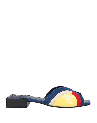 TORY BURCH Sandali Giallo pastello Pelle