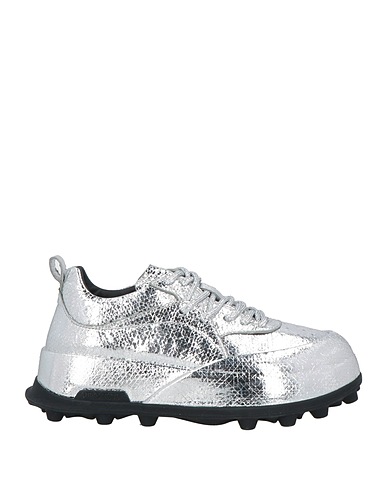 JIL SANDER Sneakers Silver Leather
