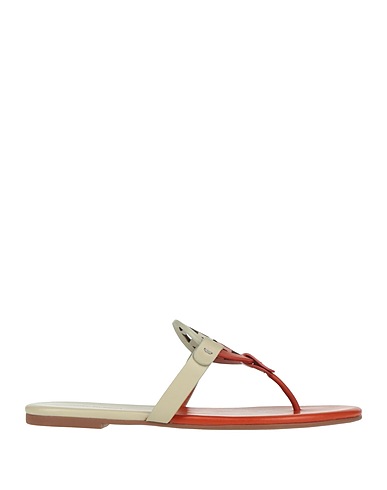TORY BURCH Flip flops Tan Leather