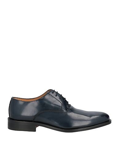 SAXONE Stringate Blu notte Pelle di vitello
