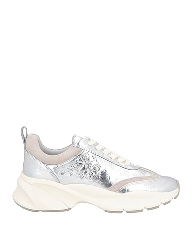 TORY BURCH Sneakers Silver Leather