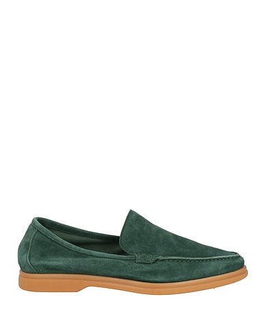 FEDELI Loafers Dark green Leather