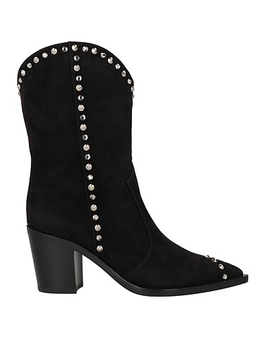 GIANVITO ROSSI Stiefelette Schwarz Leder